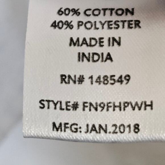 Free Planet Men's Casual Button Down Shirt Medium Summer Vacation Tropical - Picture 7 of 7